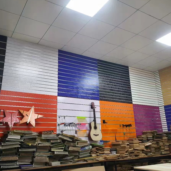 Slotted MDF